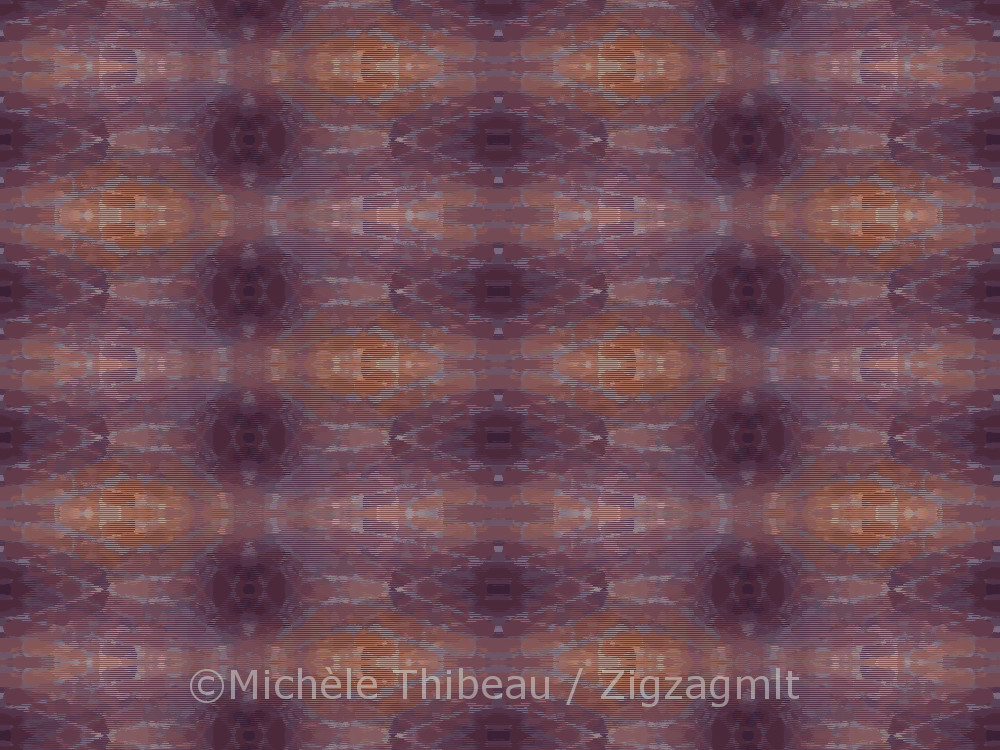 Musee Brick Abstract Original Another in the series of repeat patterns inspired by a photo of a brick wall in an historic Quebec City museum.