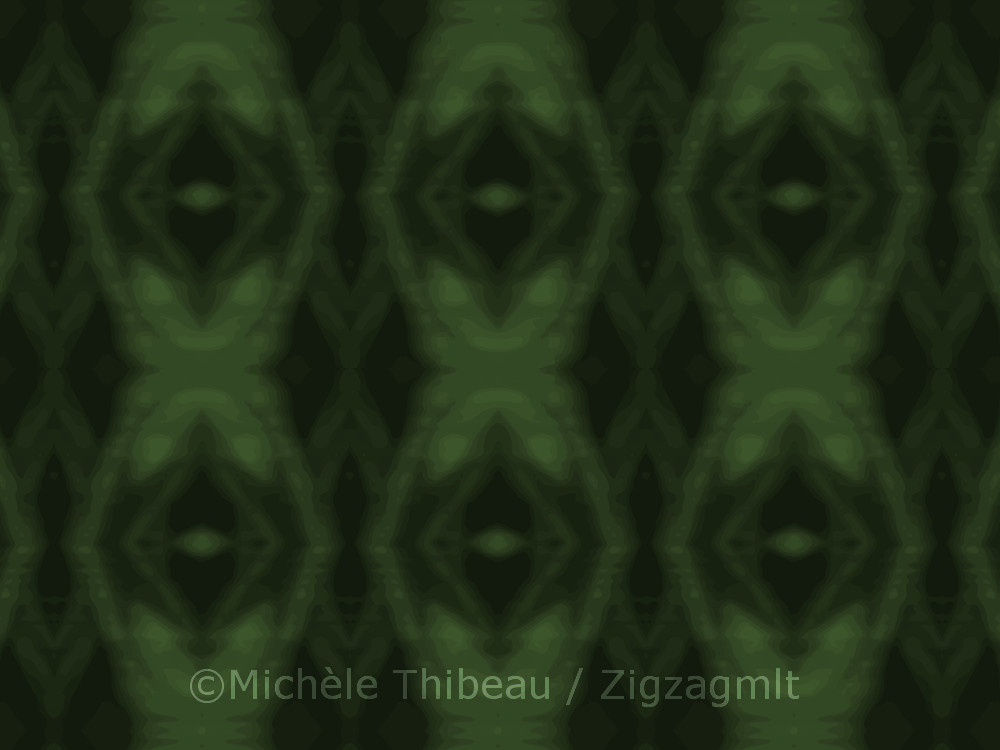 Shasta Daisies Abstract Another pattern in the same vein. This version is in shades of green. As a vector, this repeat can be scaled larger.