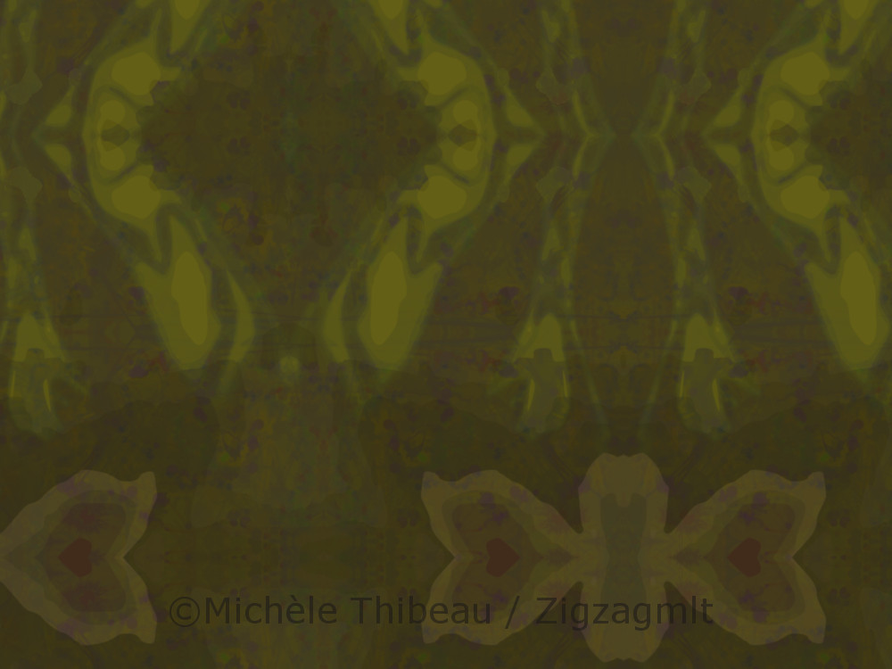 Kiwi Cabbage V24 Peas Abstract A blend of kiwi, cabbage and an abstract pattern. Reminscent of peas. There are rich and subtle layers in here.