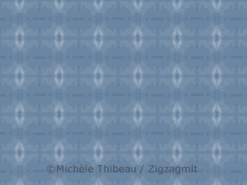 Gaspé Launch Double Diamond Blue Another coordinate print in a smaller scale. This blue version is soothing with its shape that curves like a wave.