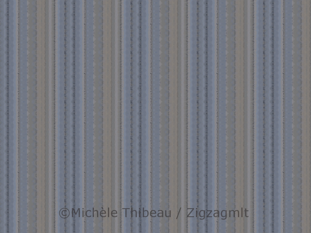 A second striped pattern, inspired from a photo of the planks of the walkway at Paspebiac.